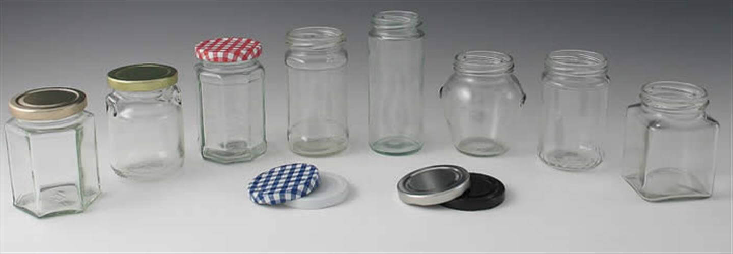 Glass jars